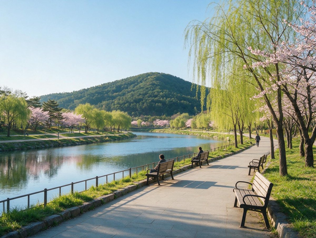 수변공원 산책로